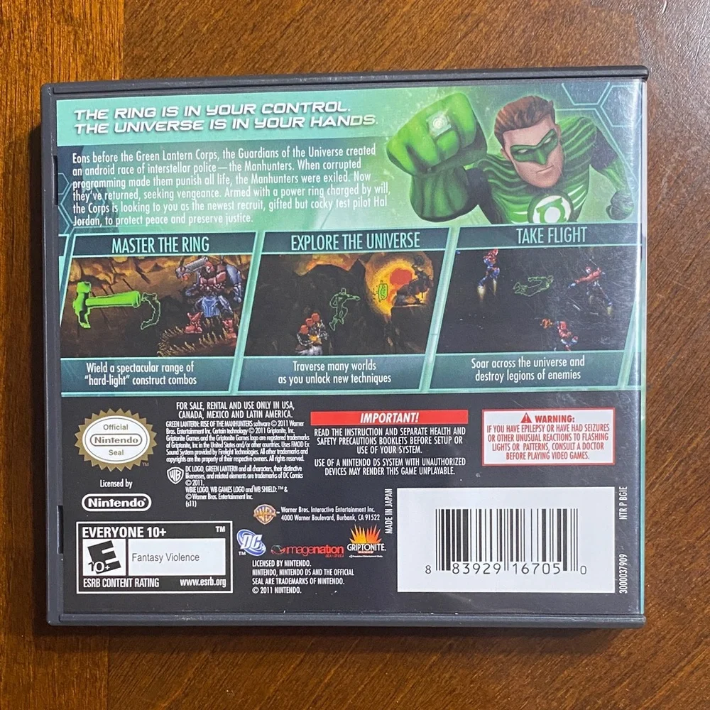 Nintendo ds green